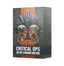 40k Kill Team Critical Ops: Tac Ops & Mission Card Pack 103-22